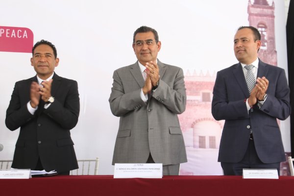 Sergio Salomón anuncia obras de infraestructura que impulsarán el progreso