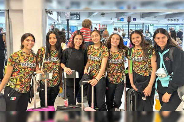 Equipo mexicano de gimnasia rítmica será repatriado desde Israel en avión militar