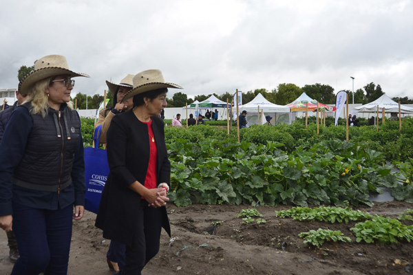 Inaugura Lilia Cedillo Ramírez la 15 Expo Hortícola Puebla BUAP 2023