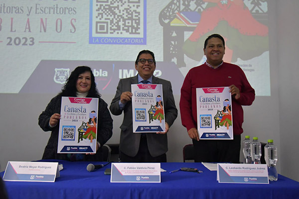 IMACP presenta la segunda edición de “Canasta de Escritoras y Escritores poblanos”