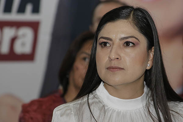 Confía Claudia Rivera que Morena elegirá a mujeres como candidatas en Puebla y CDMX