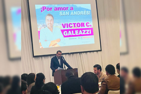 Víctor Galeazzi se "destapa" para el Ayuntamiento de San Andrés Cholula