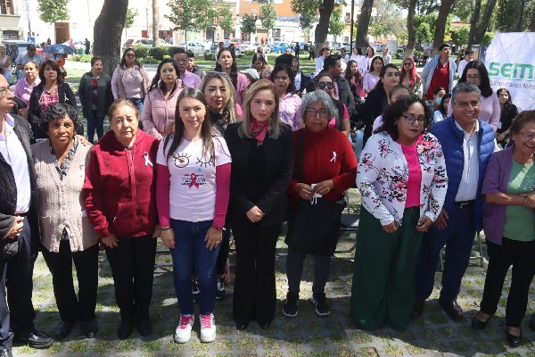 Mastografías gratuitas a las cholultecas: Día Internacional de la Lucha contra el Cáncer de Mama