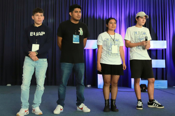 Alumno BUAP integra equipo ganador del primer lugar del HackMorelos