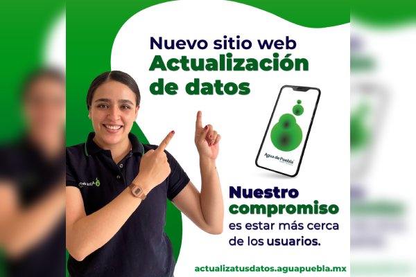 Agua de Puebla lanza su nueva plataforma de pago en línea: “Pago Fácil”