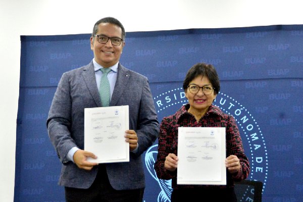 Encabeza Lilia Cedillo la firma de convenio entre la BUAP y el IMTA