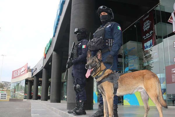 Ante repunte de actividad comercial, San Andrés Cholula fortalece el Operativo Plaza Segura