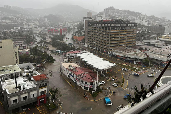 Acapulco, devastado tras azote de Otis