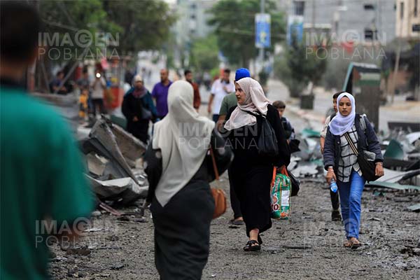 Conflicto ha dejado 1.8 millones de desplazados en Gaza, según ONU