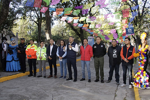 Ayuntamiento de Puebla pone en marcha operativo "Día de Muertos"