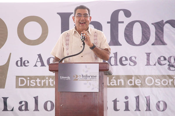 Gobierno de Sergio Salomón trabaja para generar bienestar, progreso y paz social