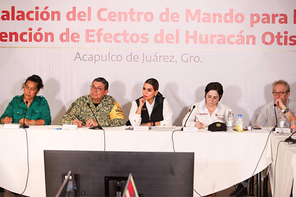 Gobernadora de Guerrero confirma 45 muertes y 47 desapariciones por huracán Otis