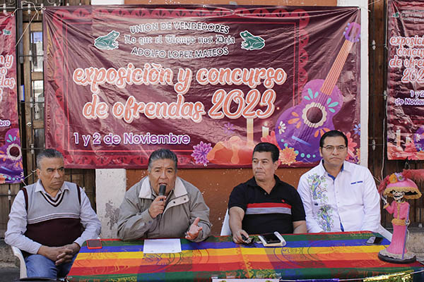 Anticuarios y artesanos preparan Corredor de Ofrendas en Los Sapos