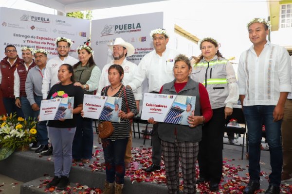 Desde San Nicolás de los Ranchos, Sergio Salomón ratifica respaldo a los 217 alcaldes