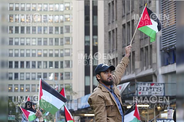 Miles de personas alrededor del mundo inundan las calles en apoyo a Palestina