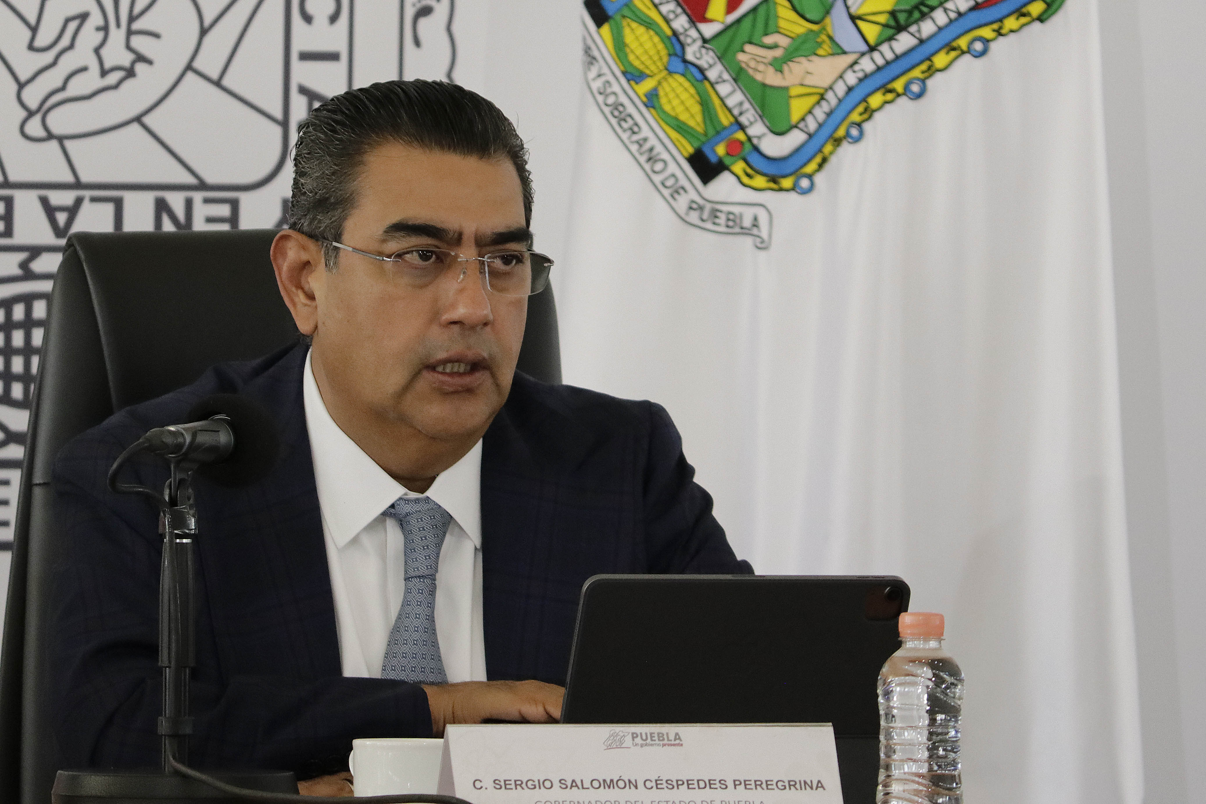 Gobierno estatal no tomará control de la seguridad en municipios: Sergio Salomón