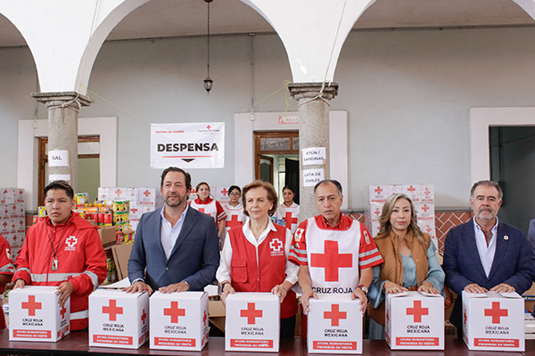 CIRT y Cruz Roja anuncian convenio para difundir entrega de ayuda en Guerrero