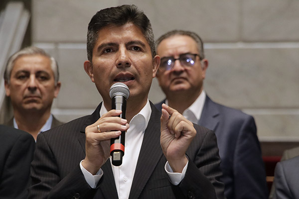Tema de inseguridad no debe politizarse: Eduardo Rivera a Ignacio Mier