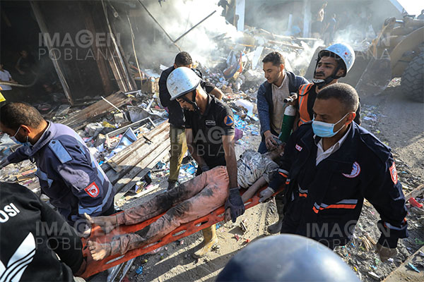 OMS denuncia 137 ataques contra centros médicos de Gaza en 36 días de combates