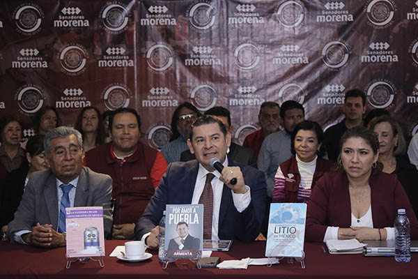 Consolidar la unidad, prioridad de Armenta como coordinador de la 4T en Puebla