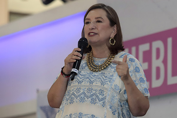 Xóchitl Gálvez pide licencia al Senado para contender por la presidencia