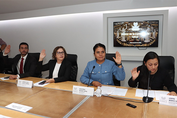 Aprueban en Comisiones exhorto para campañas de vacunación contra el VPH