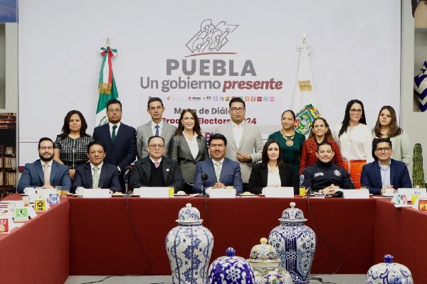 INE Puebla asume compromiso para garantizar elecciones transparentes y pacíficas