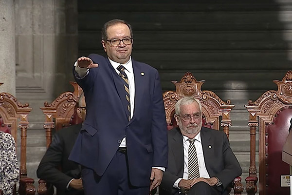 Nuevo rector de UNAM plantea generar alternativas socialmente incluyentes