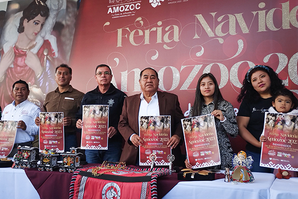 Anuncia Mario de la Rosa la Feria Navideña Amozoc 2023