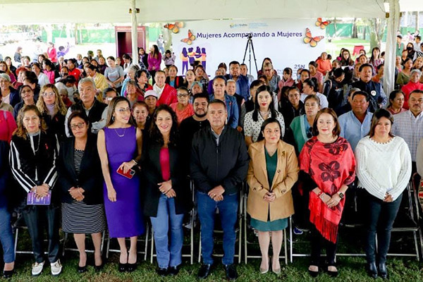 Conmemora San Andrés Cholula el 25N con ponencia "Mujeres Acompañando a Mujeres"