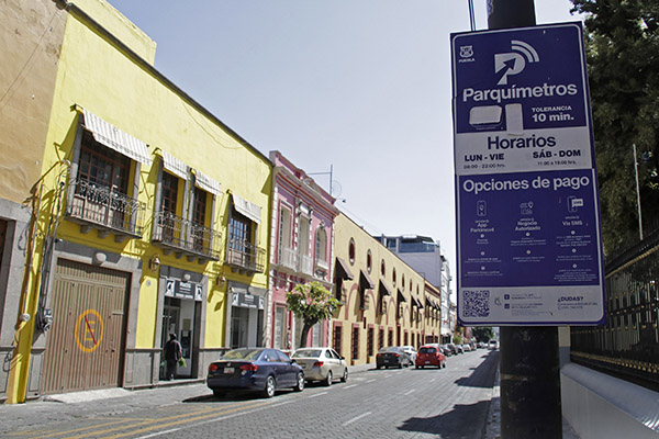 Parquímetros en Puebla capital reanudarán cobro el 1° de diciembre