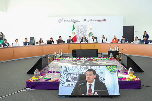 Reuniones con los alcaldes ratifican que Puebla tiene un gobierno presente: Sergio Salomón
