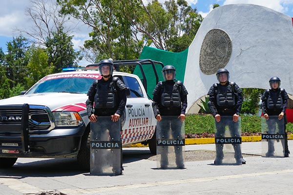 Mantiene Policía Auxiliar convocatoria de reclutamiento