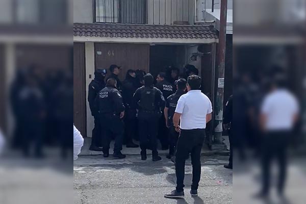 Intensa movilización policial por rescate de una persona privada de la libertad