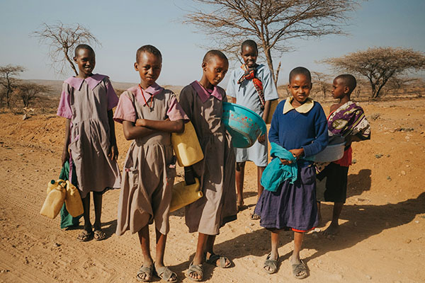 Más de 27 millones de niños padecen hambre debido al clima extremo de 2022