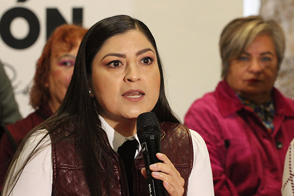 Claudia Rivera irá por la precandidatura de Morena a la alcaldía de Puebla