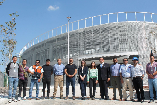 Gobierno Municipal y agencia francesa supervisan construcción de Biciestacionamiento