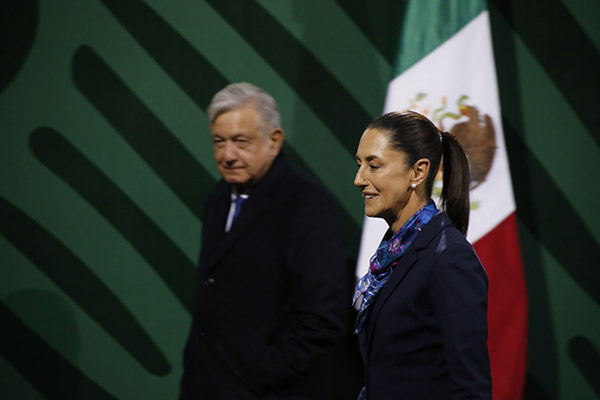 Reunión con Sheinbaum fue sin fines electorales, dice AMLO: “Somos amigos”