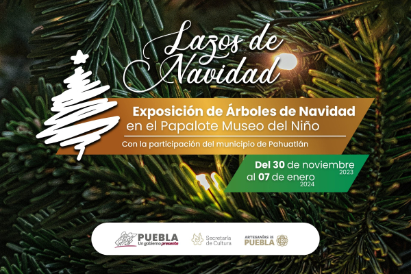 En Papalote Museo del Niño, gobierno estatal exhibe adornos navideños de Pahuatlán