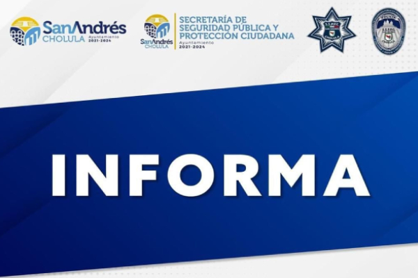 Ayuntamiento de San Andrés Cholula se pronuncia contra los actos de violencia