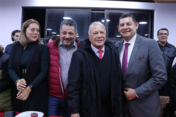 Armenta reitera compromiso con el humanismo mexicano ante dirigencia del PT