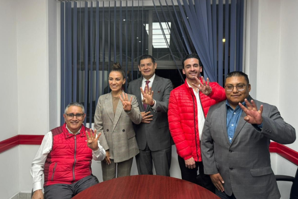 Toño López y bancada del PT respaldan a Armenta como Coordinador único