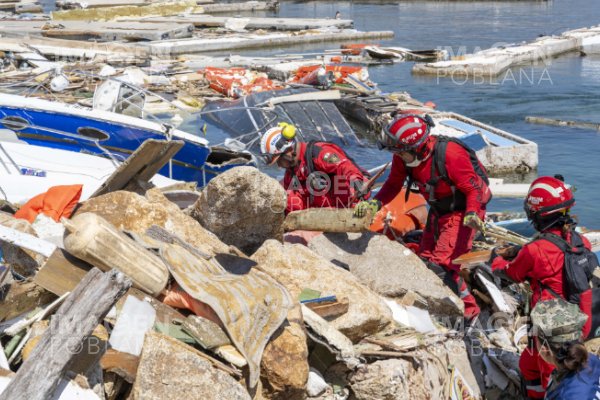 Hallan el cuerpo de un marinero desaparecido en Acapulco tras el paso de Otis