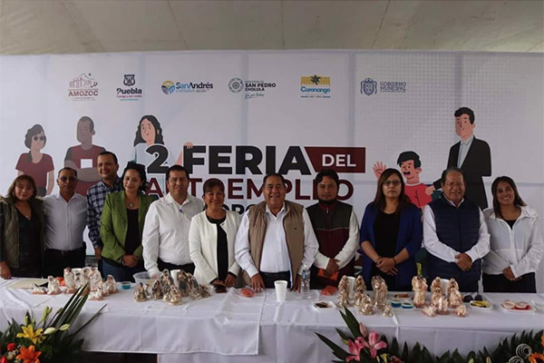 Inicia la 2ª Feria del Autoempleo para Personas con Discapacidad en Amozoc