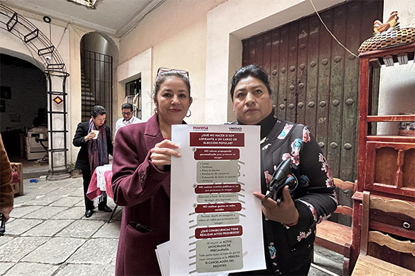 Elisa Molina pide frenar las campañas ostentosas en el proceso interno de Morena