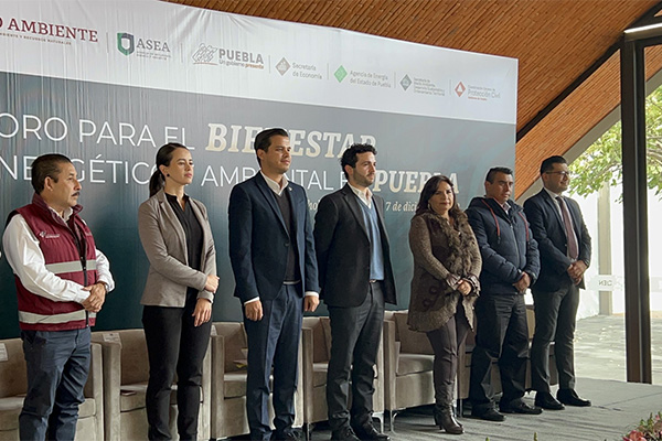 Foro para el Bienestar Energético y Ambiental busca impulsar el sector de las energías en Puebla