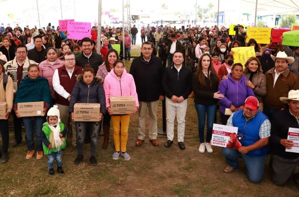 Con acciones y obras, Gobierno Estatal demuestra que está presente: Sergio Salomón