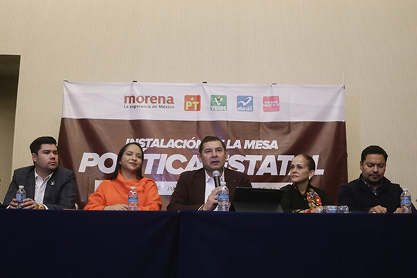 Anuncia Armenta coalición estatal de 5 partidos rumbo a elecciones de 2024