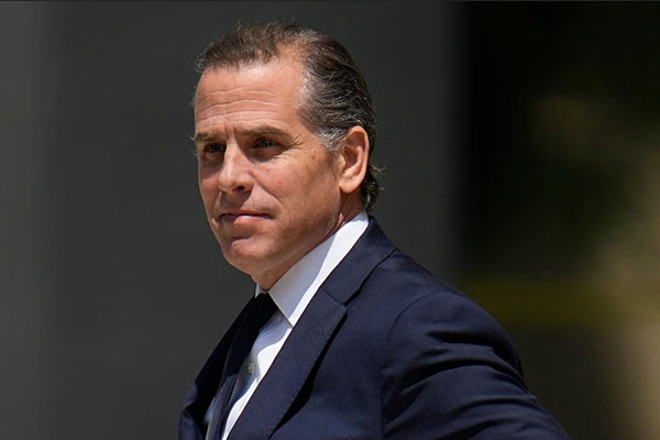 Hunter Biden acusado de 9 cargos relacionados con evasión fiscal