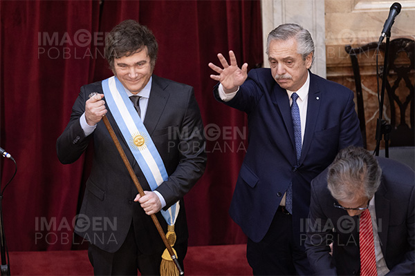 Javier Milei asume la Presidencia de Argentina